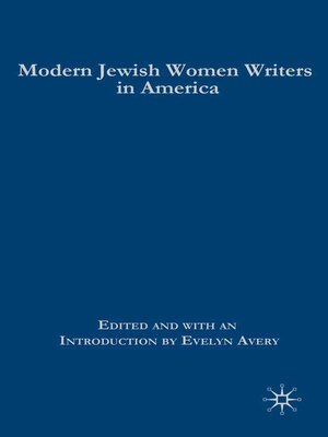 cover image of Modern Jewish Women Writers in America